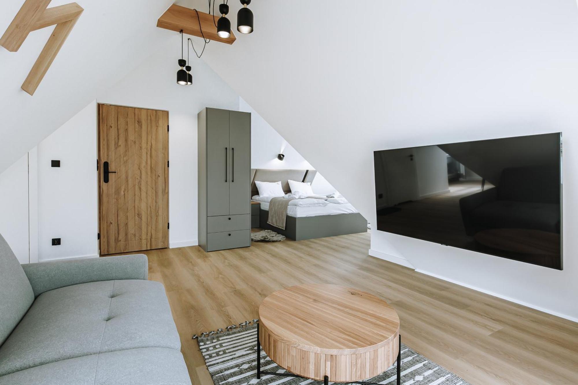 Apartamenty Widokowka Sauna Widok Na Panorame Tatr 考斯赛力克 外观 照片