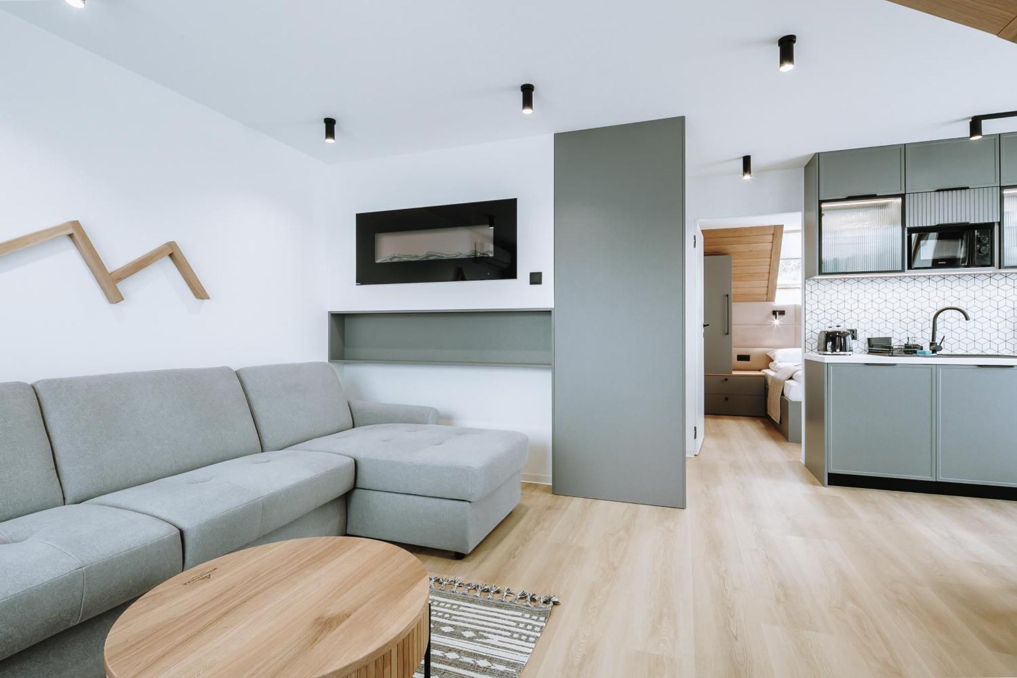 Apartamenty Widokowka Sauna Widok Na Panorame Tatr 考斯赛力克 外观 照片